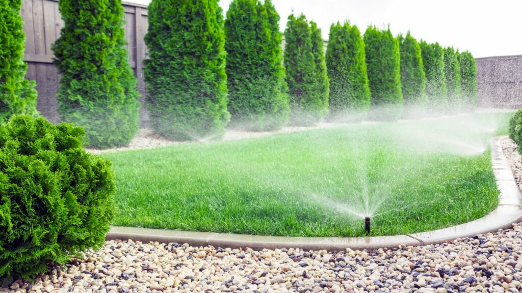 The results of privacy hedging design and installation in Leawood.